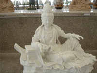 菩薩像1 大理石の菩薩像